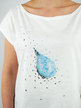 Drops4Future Shirt White - CircleStances