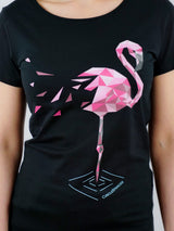 Flamingo Shirt Black - CircleStances