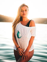 Drops4Future Shirt White - CircleStances