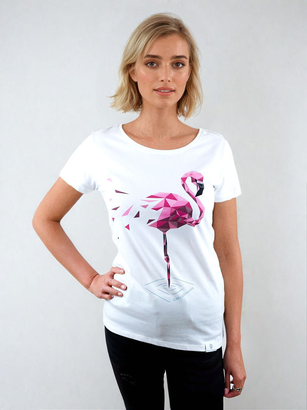 Flamingo Shirt White