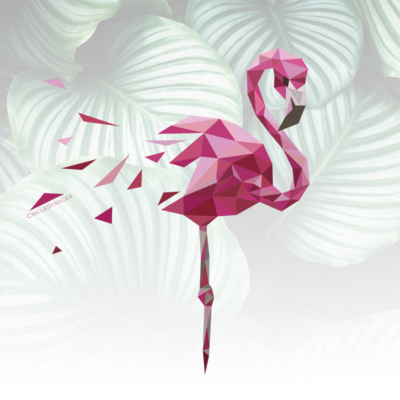 Flamingo Motiv CircleStances