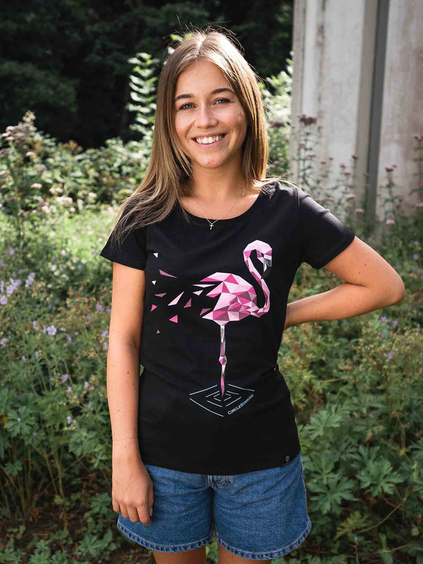 Flamingo Shirt Black - CircleStances